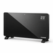 Електричний скляний обігрівач Kaminer Zelva 2500W WiFi Smart Life чорний 26572 фото 1